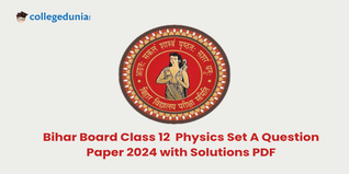 Bihar Board Class 12 Physics Set A Question Paper 2024 with Solutions PDF